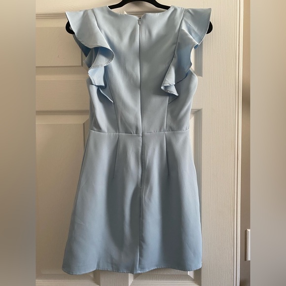 NWOT Ruffle Mini Dress - Picture 5 of 6